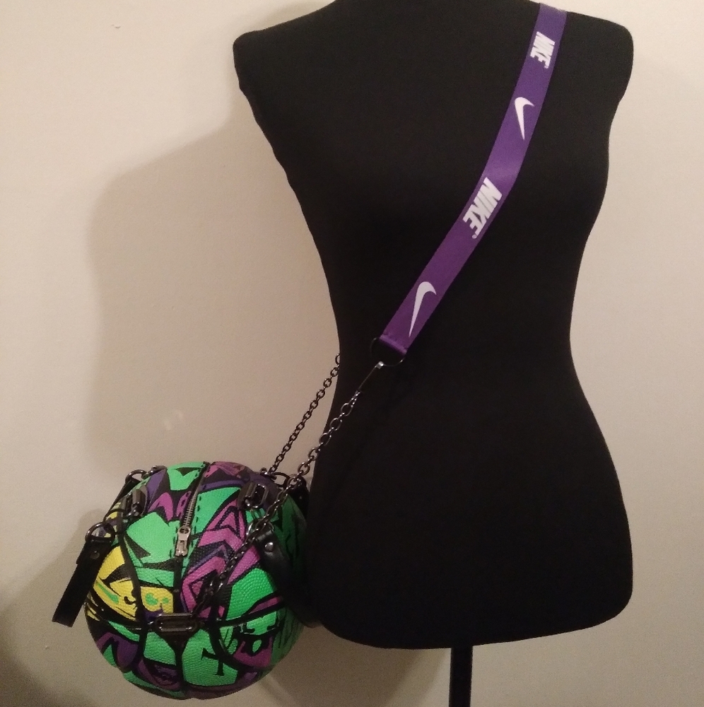 NWT HANDMADE "Supreme Grip AND1" Basketball Purse 🏀 - Picture 5 of 16
